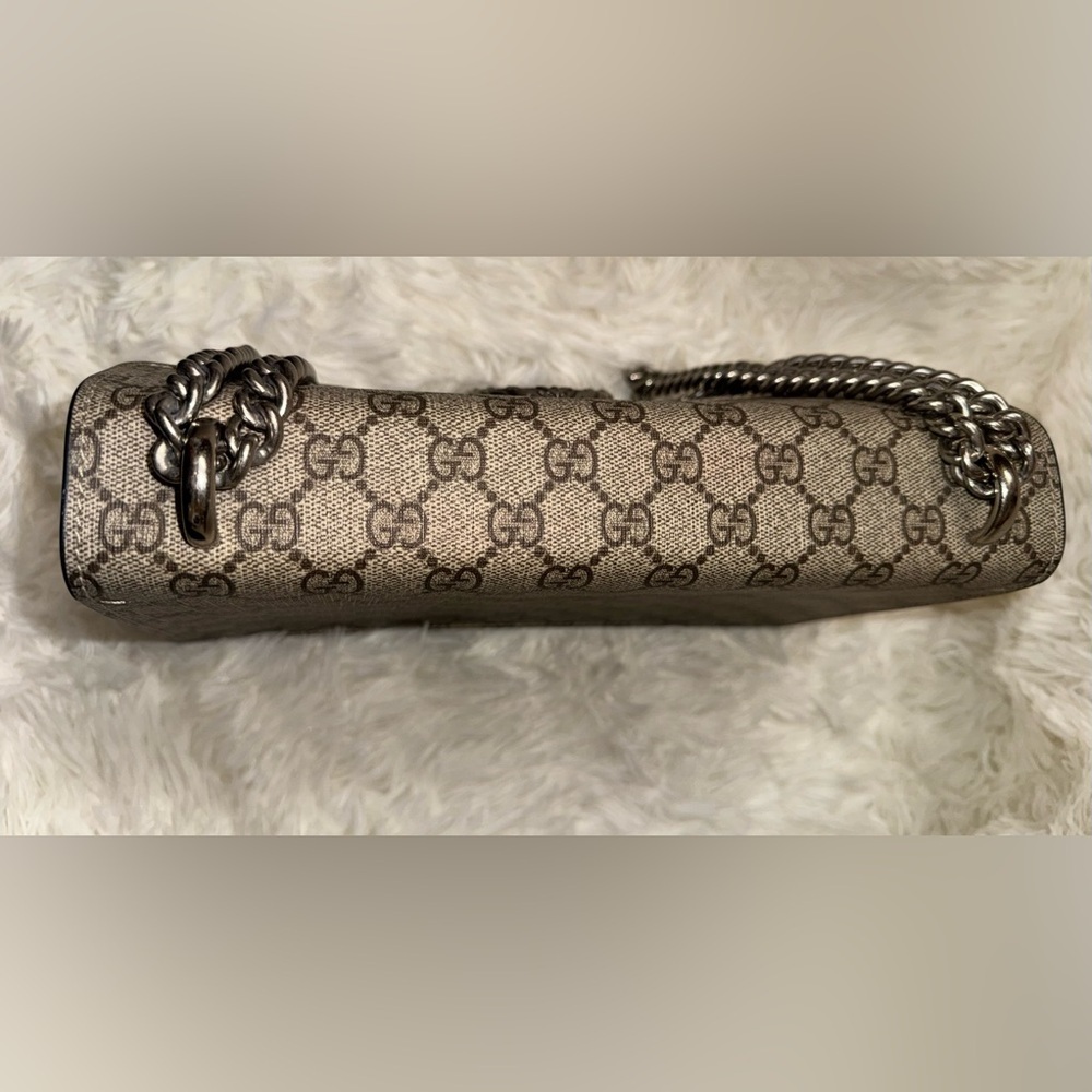 AUTHENTIC GUCCI Supreme dionysus medium black suede shoulder bag - Picture 8 of 9